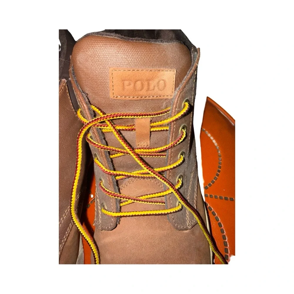 Polo Ralph Lauren Men's Suede Nubuck Leather Boots Size‎ 13